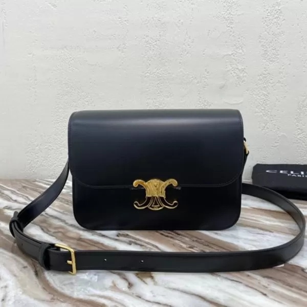 CELINE CLASSIQUE TRIOMPHE BAG IN CALFSKIN - Image 2
