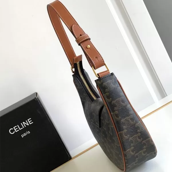 CELINE AVA TRIOMPHE medium bag with logo print - Image 3