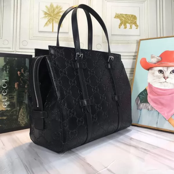 GG embossed tote bag - Image 3