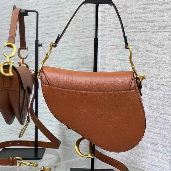 Dior Saddle Bag with Strap - Image 4