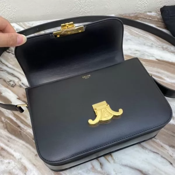CELINE CLASSIQUE TRIOMPHE BAG IN CALFSKIN - Image 6