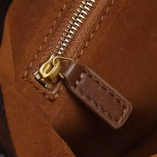 YSL LE 5 ? 7 Crocodile embossed glossed leather - Image 7