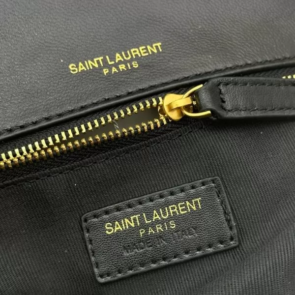 YSL CALYPSO small in plunged lambskin - Image 7