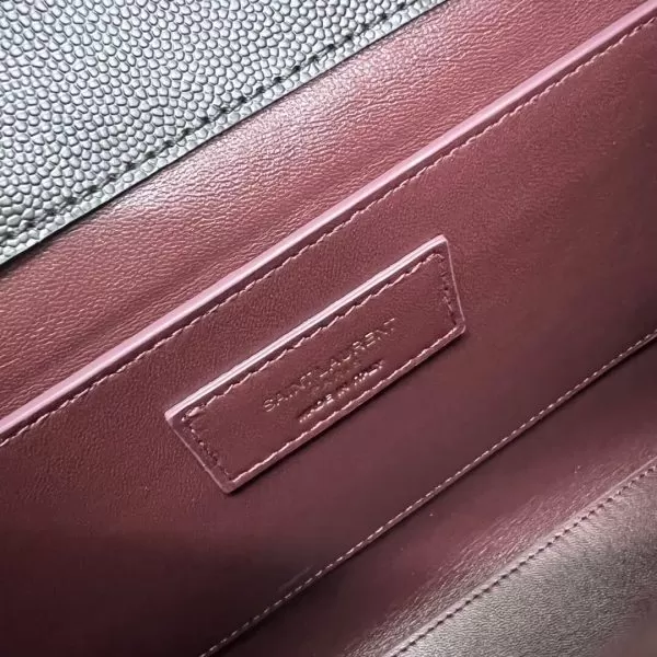 YSL CASSANDRA Medium Grainy Embossed Leather Top Handle Bag - Image 7