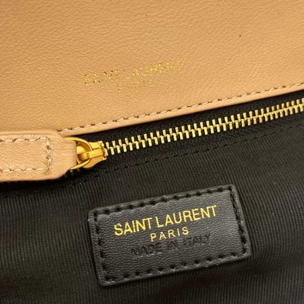 YSL CALYPSO small in plunged lambskin - Image 7