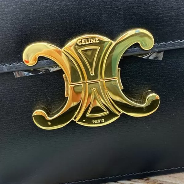 CELINE CLASSIQUE TRIOMPHE BAG IN CALFSKIN - Image 7