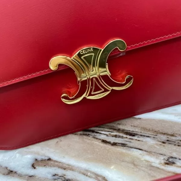 CELINE CLASSIQUE TRIOMPHE BAG IN CALFSKIN - Image 7